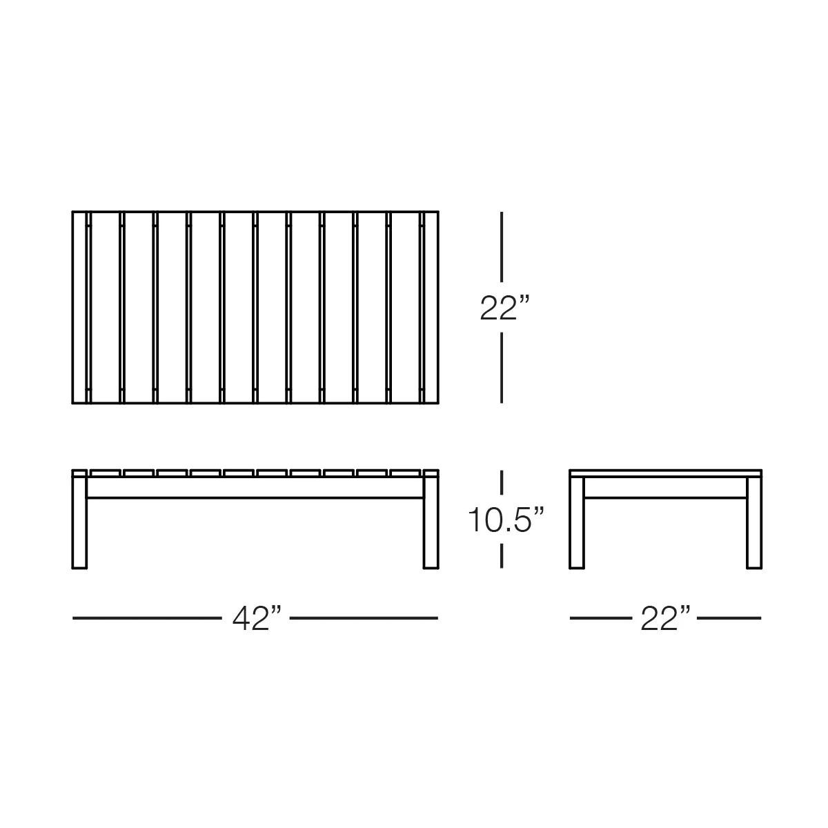 Kannoa Cali Coffee Table - Image 5