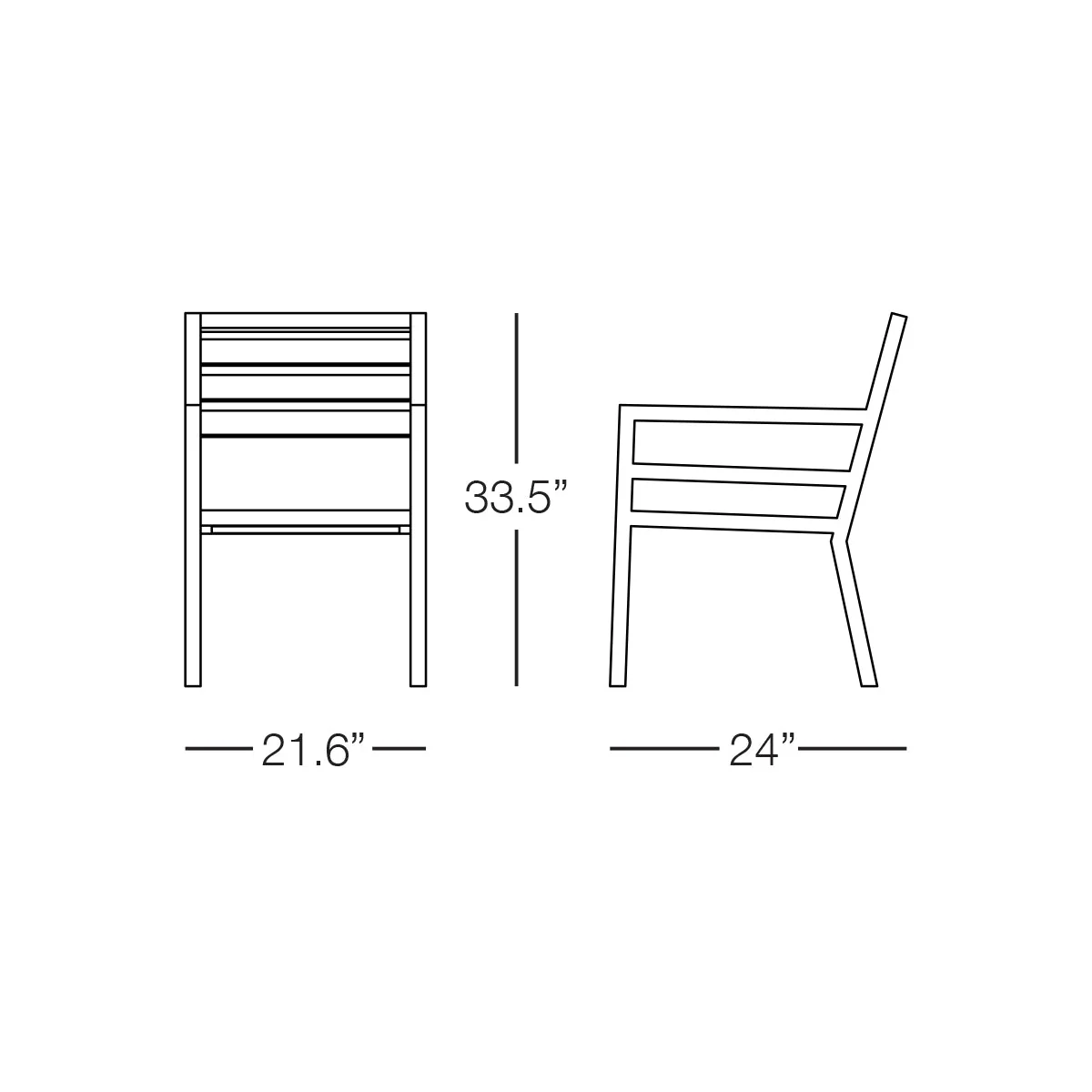 Kannoa Cali Dining Chair - Image 3