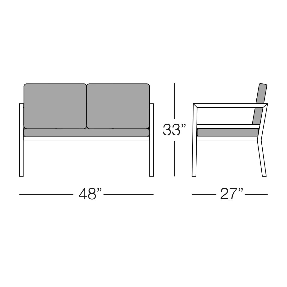 Kannoa Cali Loveseat - Image 5