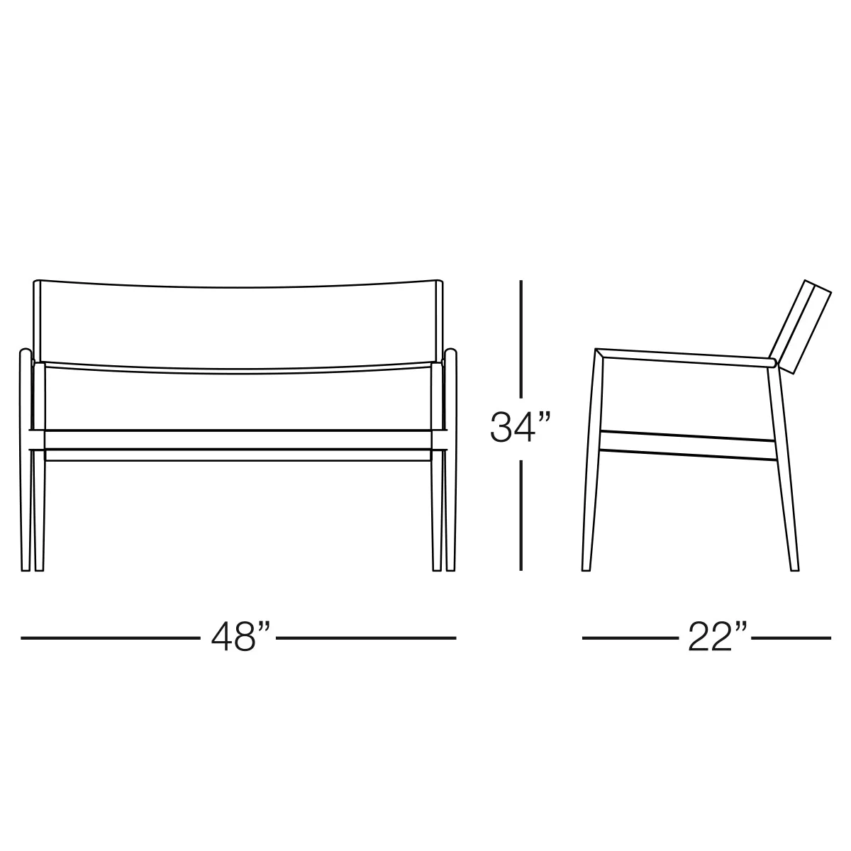 Kannoa Cancun Loveseat - Image 5