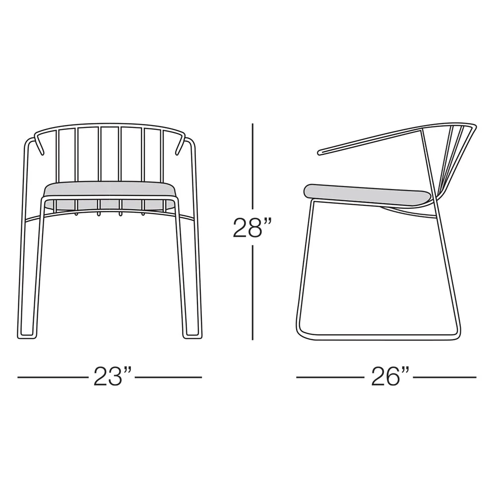 Kannoa Intercoastal Armchair - Image 5