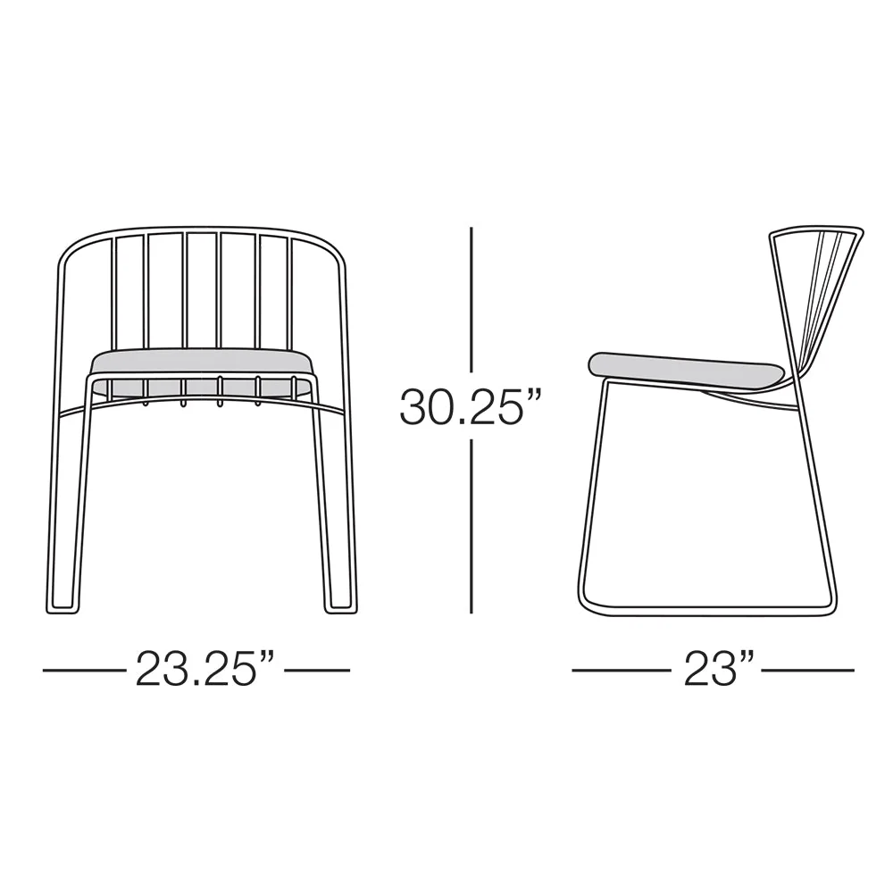 Kannoa Intercoastal Dining Chair - Image 4
