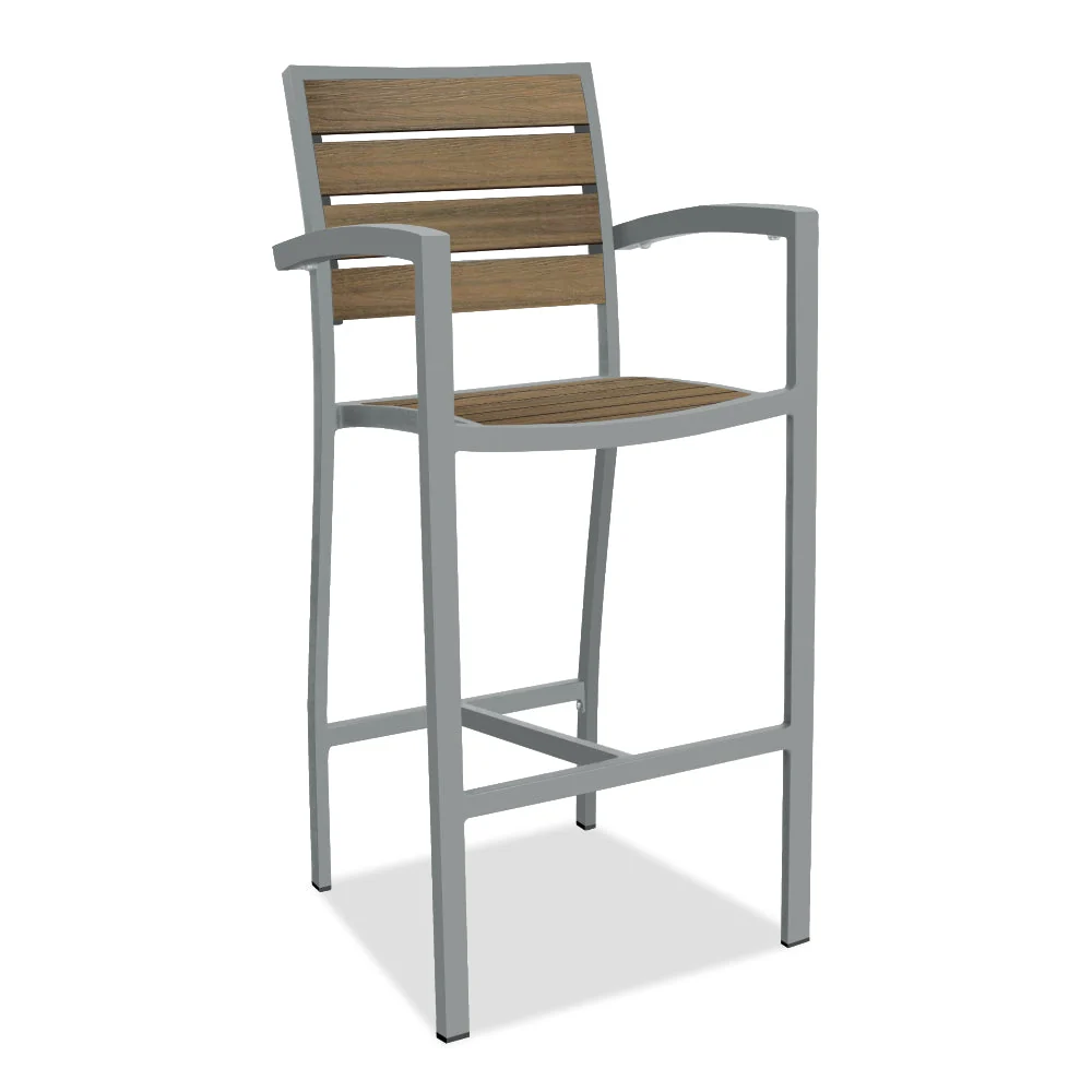 Kannoa Martinique Barstool with Arms - Image 3