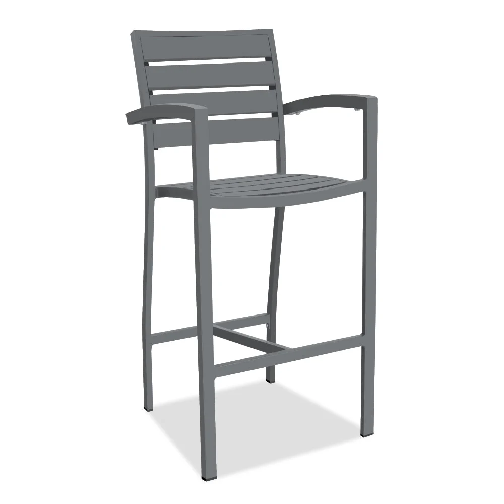 Kannoa Saint Barts Barstool with Arms - Image 6