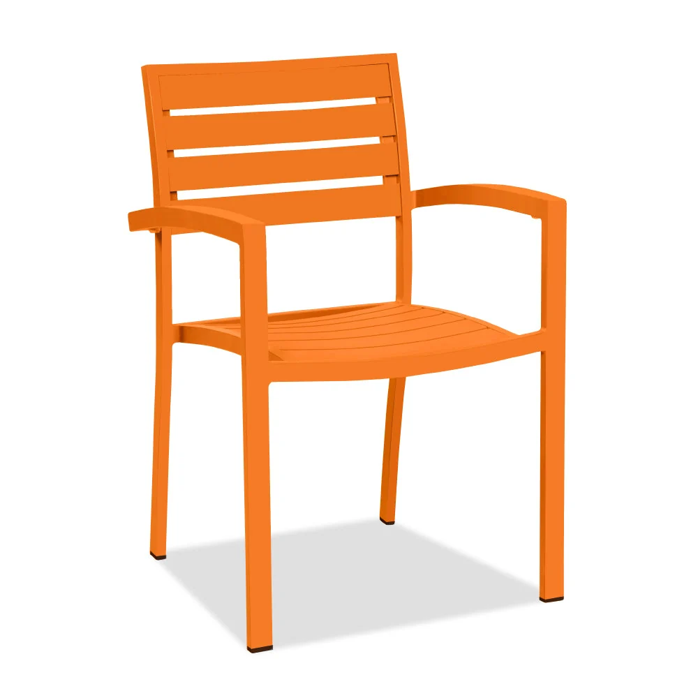 Kannoa Saint Barts Dining Chair with Arms - Image 2