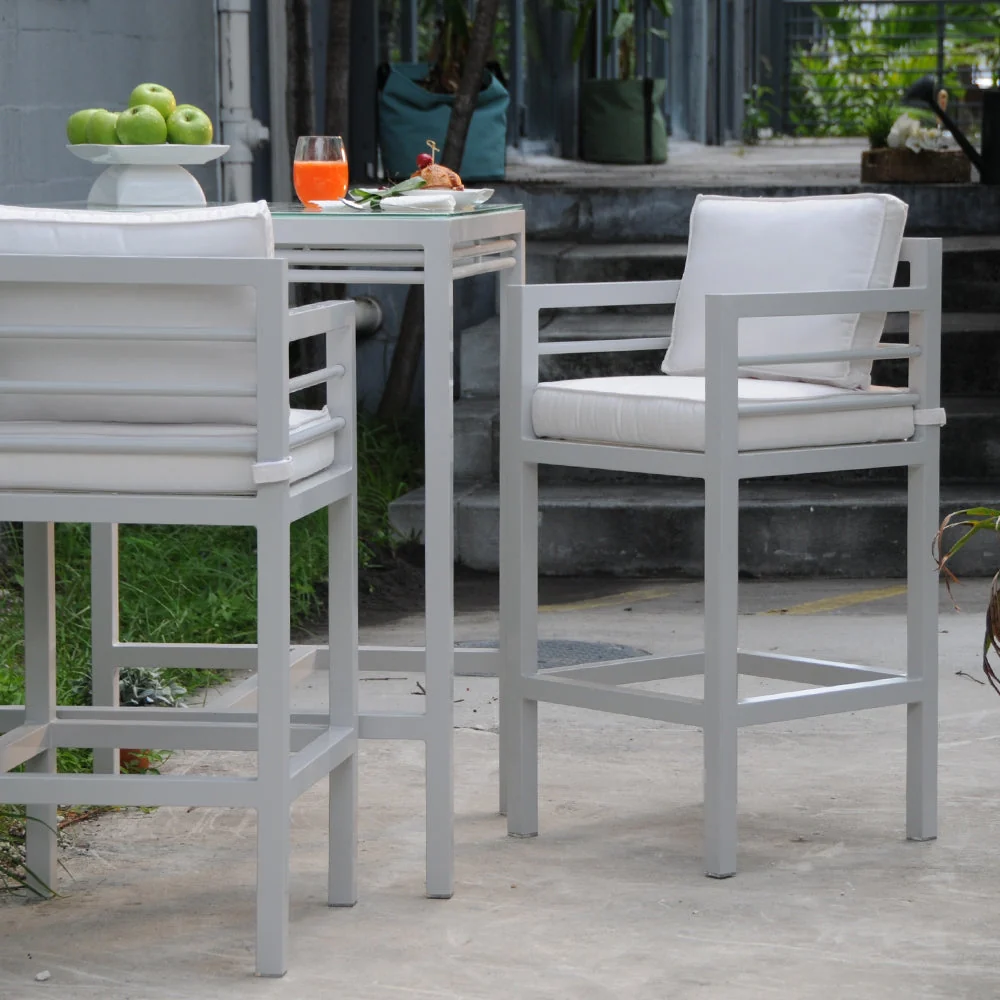 Kannoa Toledo Square Bar Table - Image 2