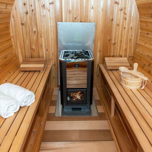 Karhu Wood Burning Sauna Heater with Rocks - Image 3