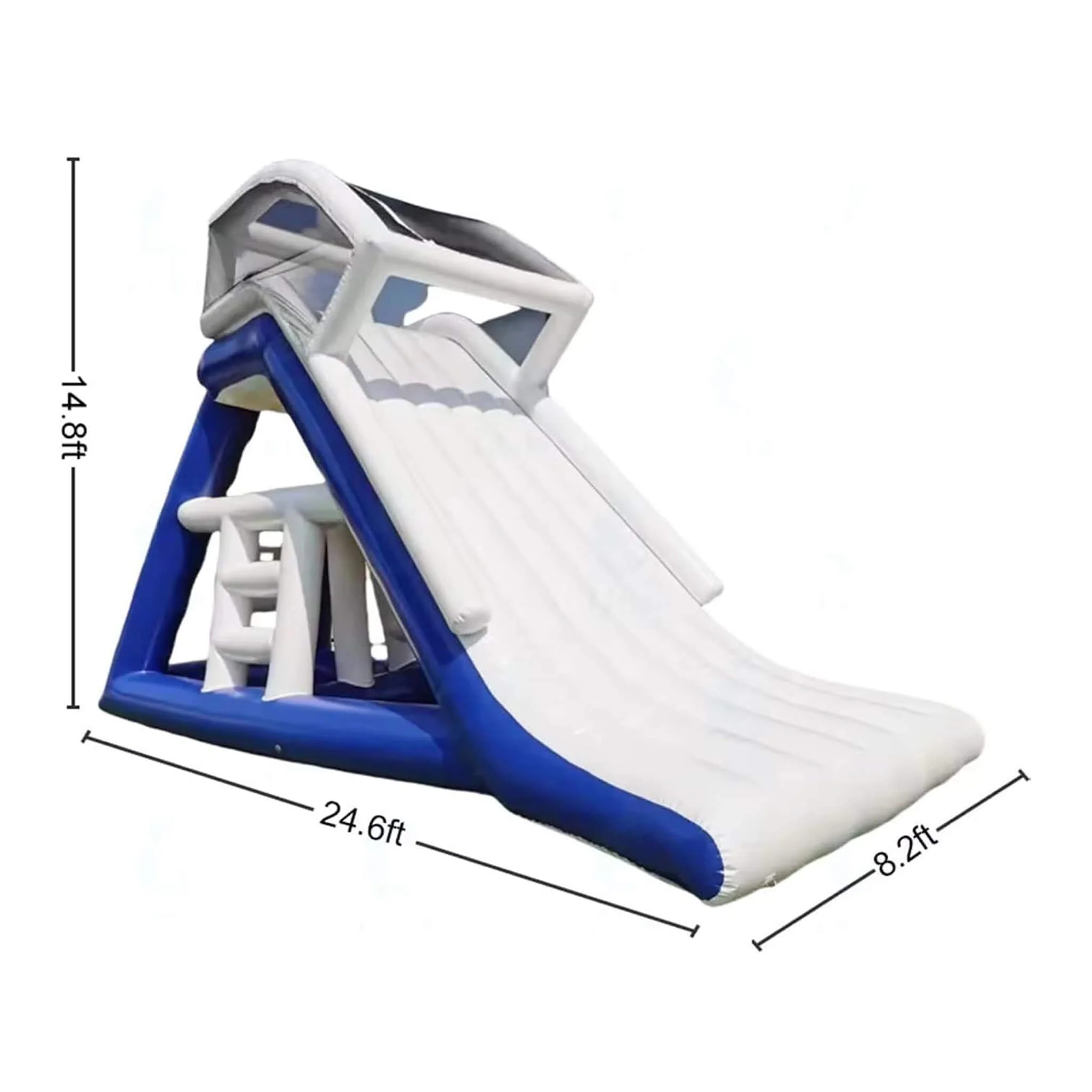 Large Outdoor Inflatable Water Slide With Parasol And Air Pump (SAK71452) - Image 8