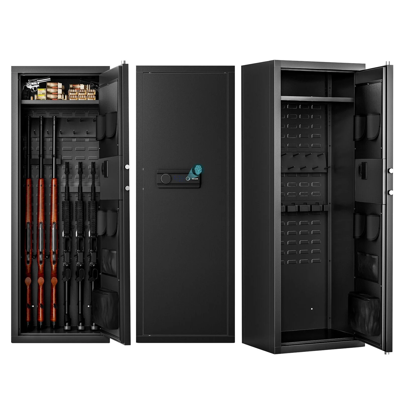 Large Unassembled Heavy Duty Steel Gun Safe For Home Rifles And Pistols With Digital Lock, 55" (97435182) - Image 4