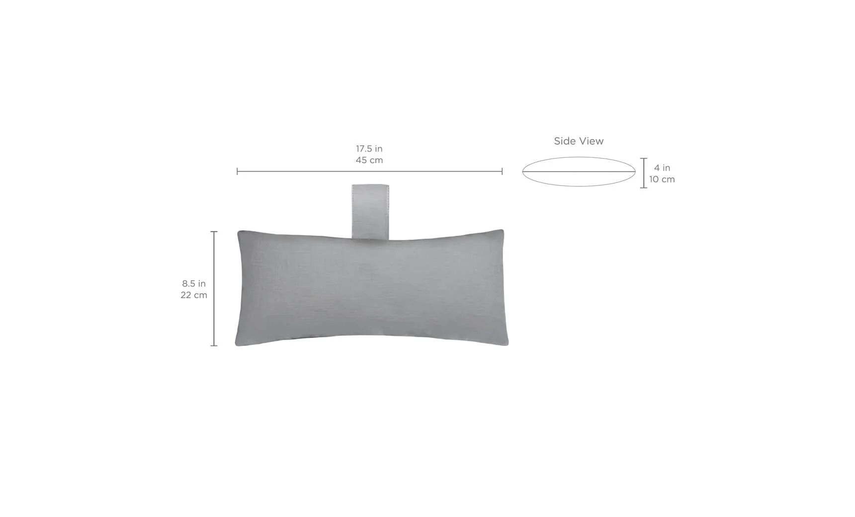 Ledge Lounger Autograph Headrest Pillow - Image 7