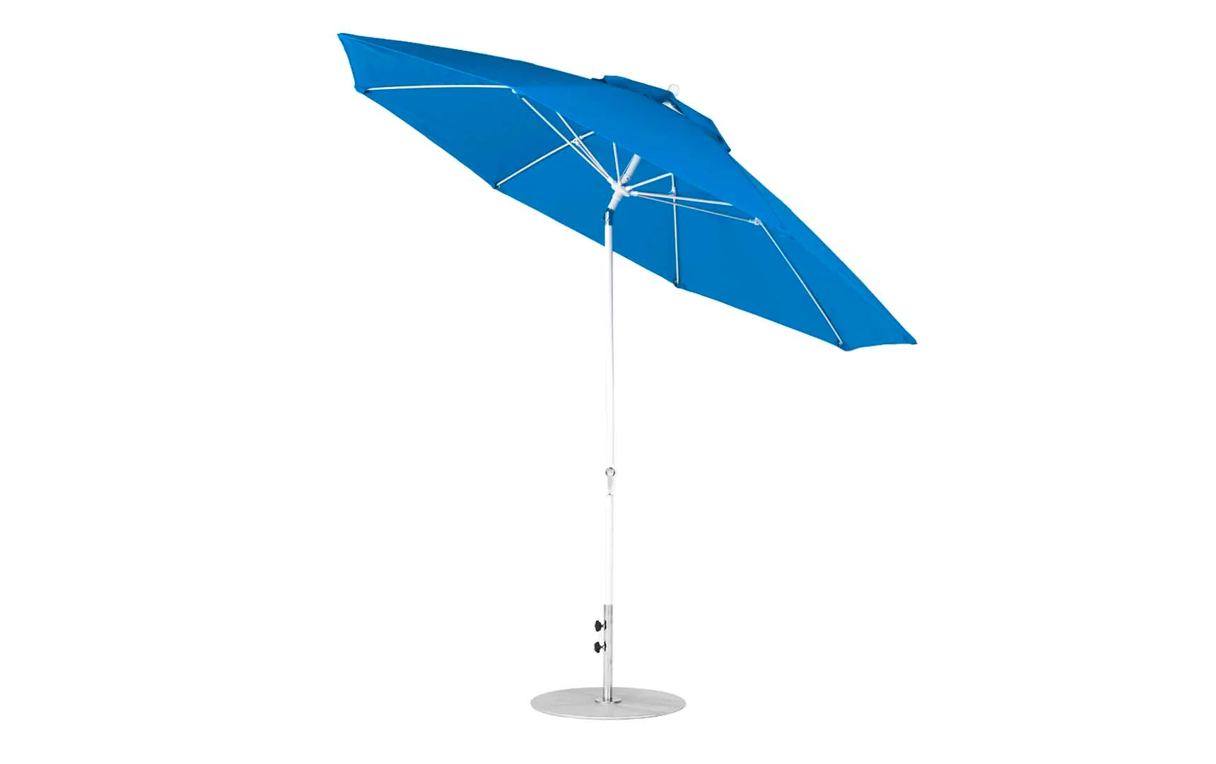 Ledge Lounger Essential Fiberglass Umbrella - 11' Octagon Crank Auto Tilt - Image 28
