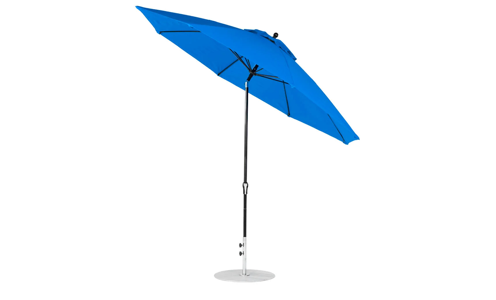Ledge Lounger Essential Fiberglass Umbrella - 11' Octagon Crank Auto Tilt - Image 29