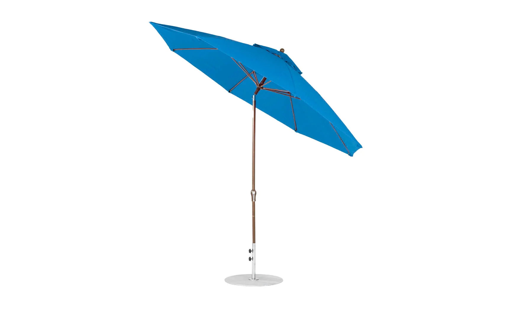 Ledge Lounger Essential Fiberglass Umbrella - 11' Octagon Crank Auto Tilt - Image 30