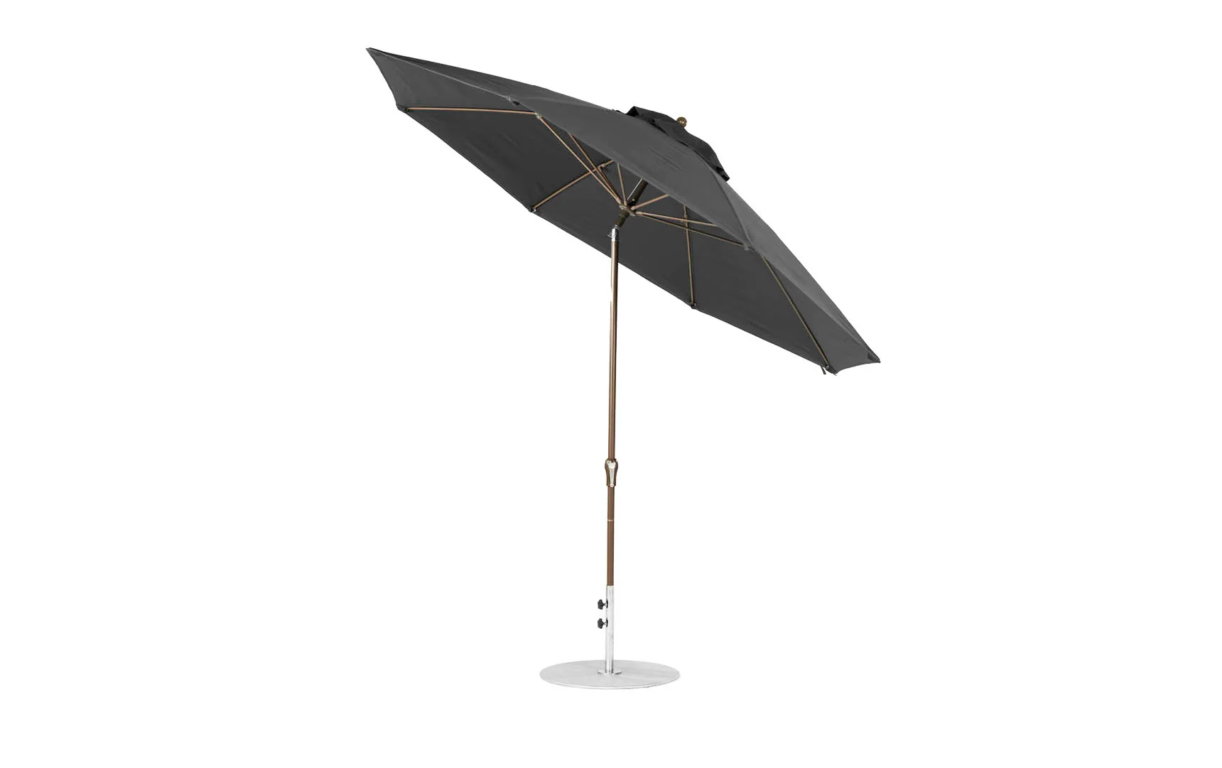 Ledge Lounger Essential Fiberglass Umbrella - 11' Octagon Crank Auto Tilt - Image 45