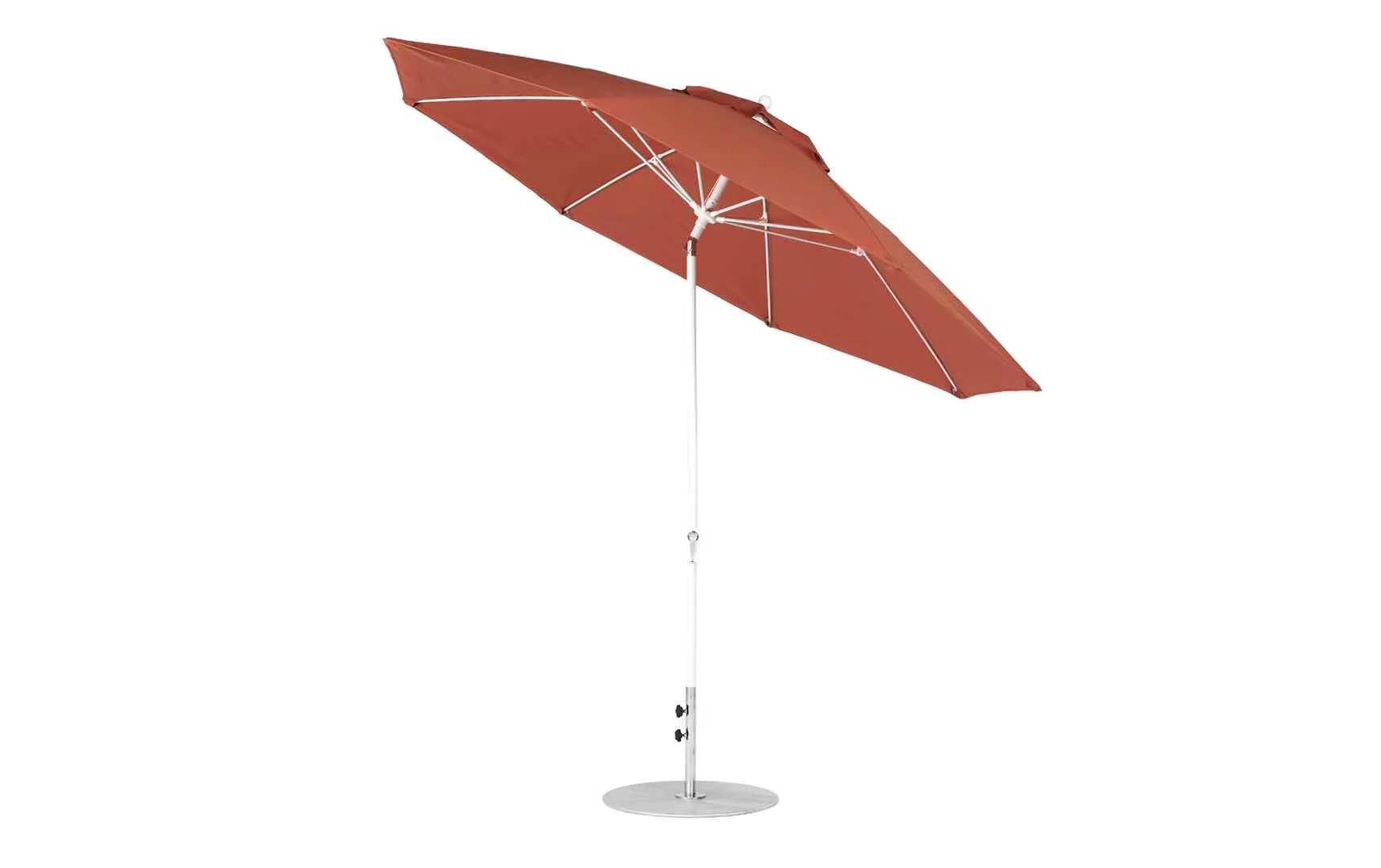 Ledge Lounger Essential Fiberglass Umbrella - 11' Octagon Crank Auto Tilt - Image 48