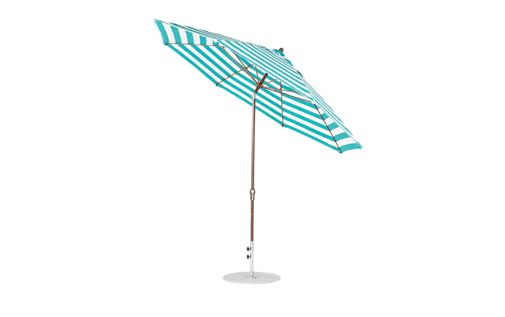 Ledge Lounger Essential Fiberglass Umbrella - 11' Octagon Crank Auto Tilt - Image 65