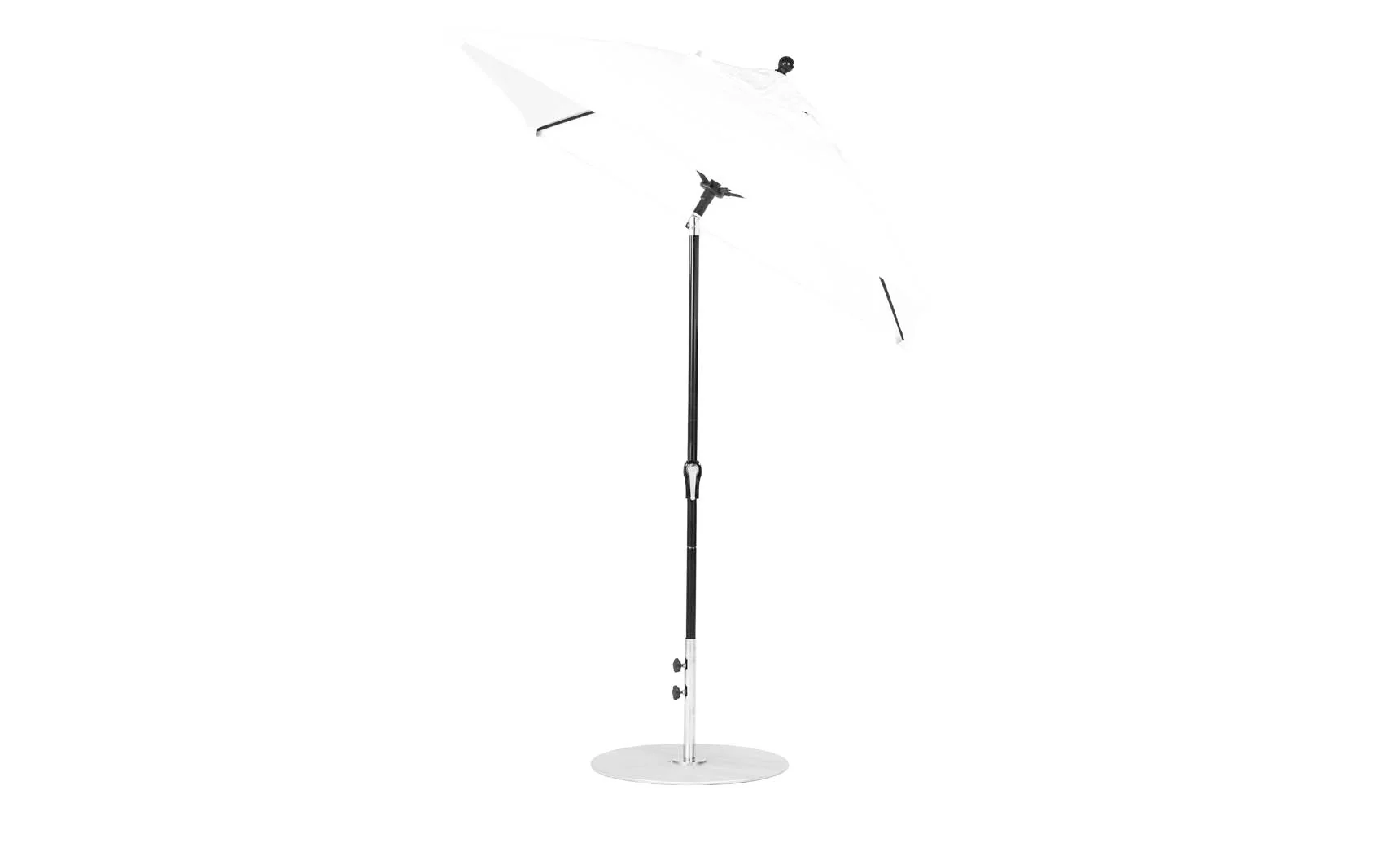Ledge Lounger Essential Fiberglass Umbrella - 6.5' Square Crank Auto Tilt - Image 20