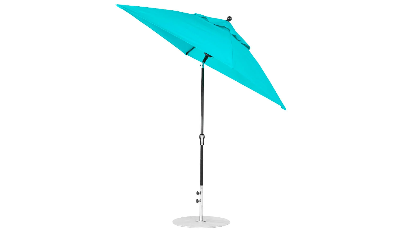 Ledge Lounger Essential Fiberglass Umbrella - 6.5' Square Crank Auto Tilt - Image 25