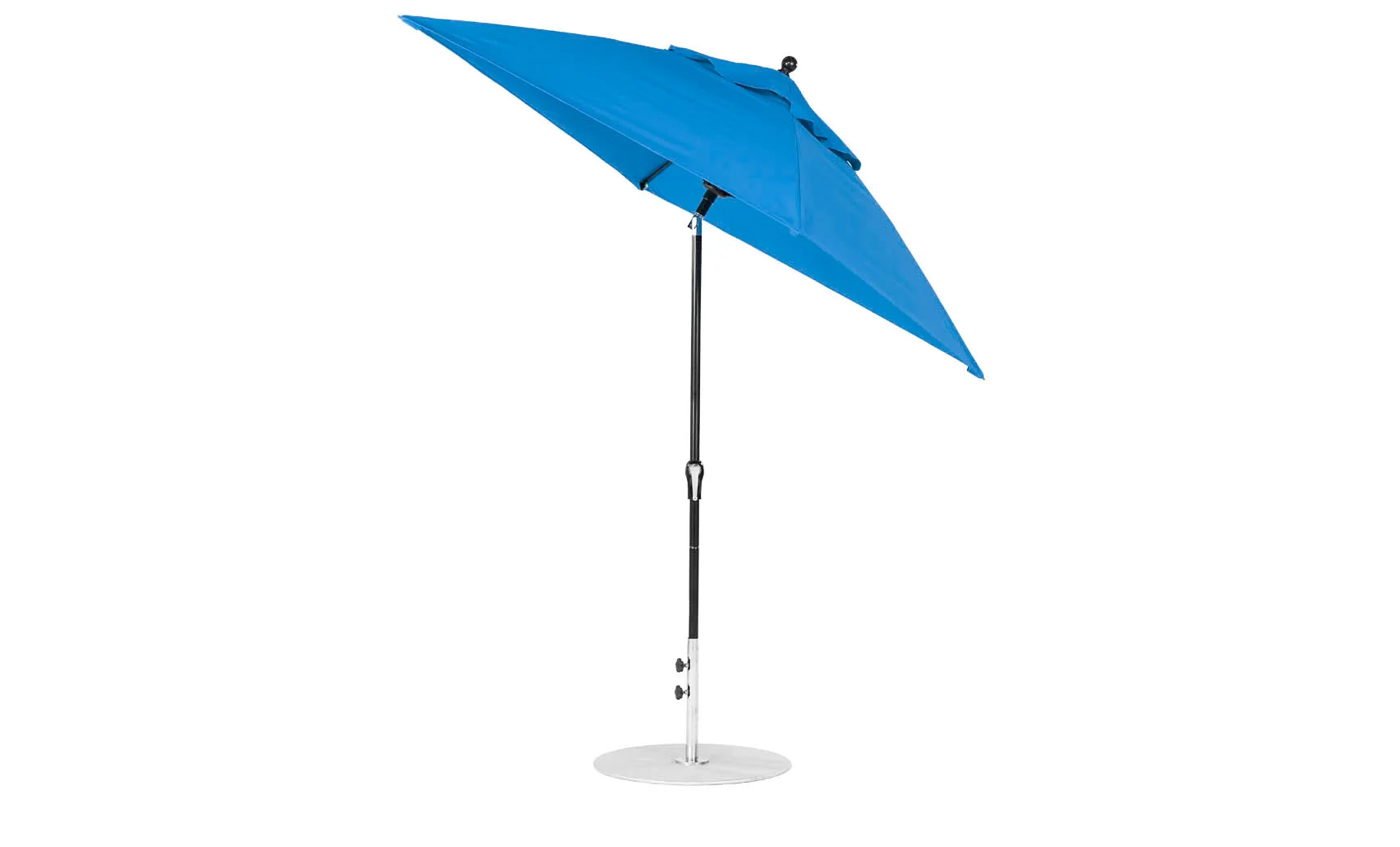 Ledge Lounger Essential Fiberglass Umbrella - 6.5' Square Crank Auto Tilt - Image 30