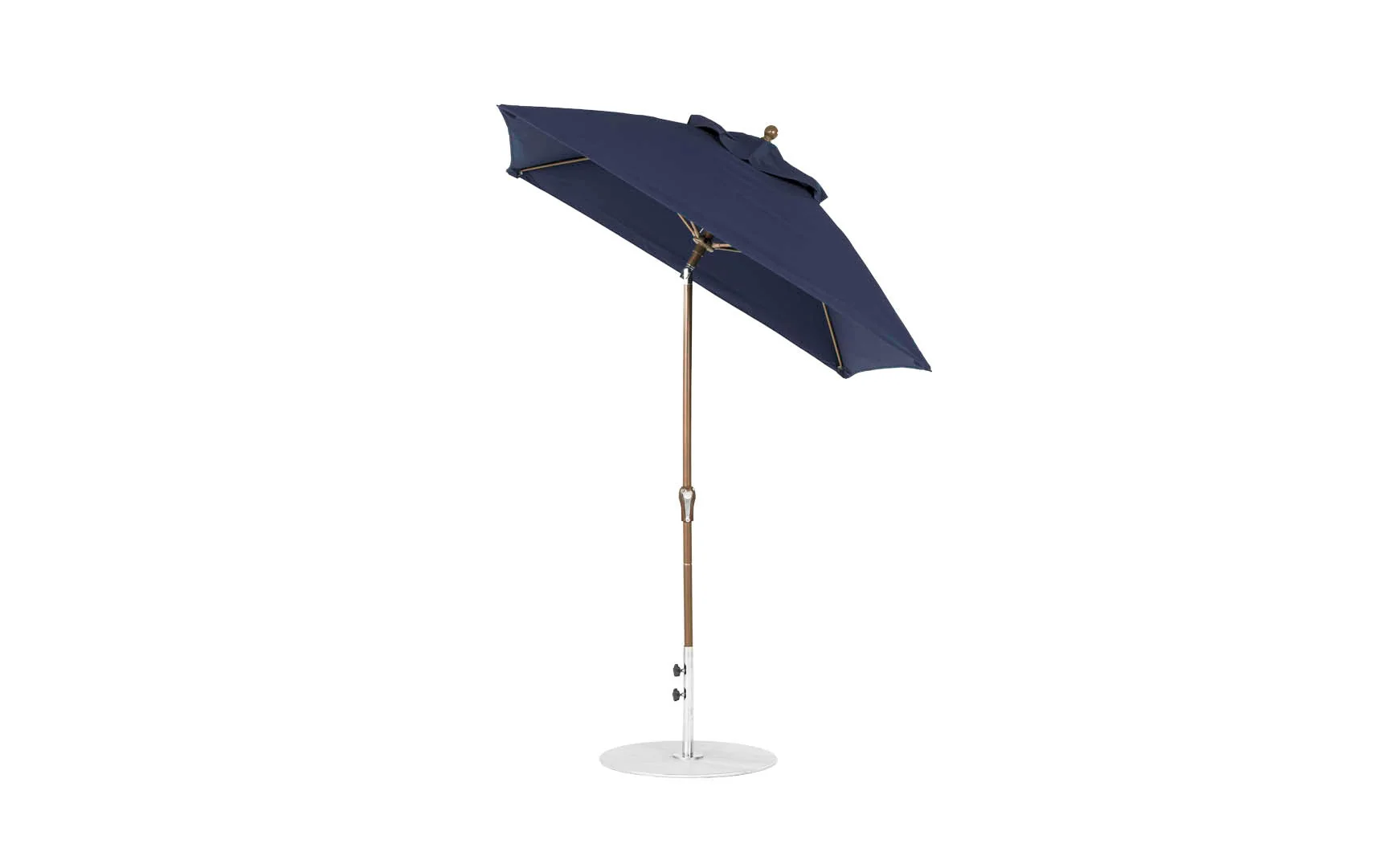 Ledge Lounger Essential Fiberglass Umbrella - 6.5' Square Crank Auto Tilt - Image 36