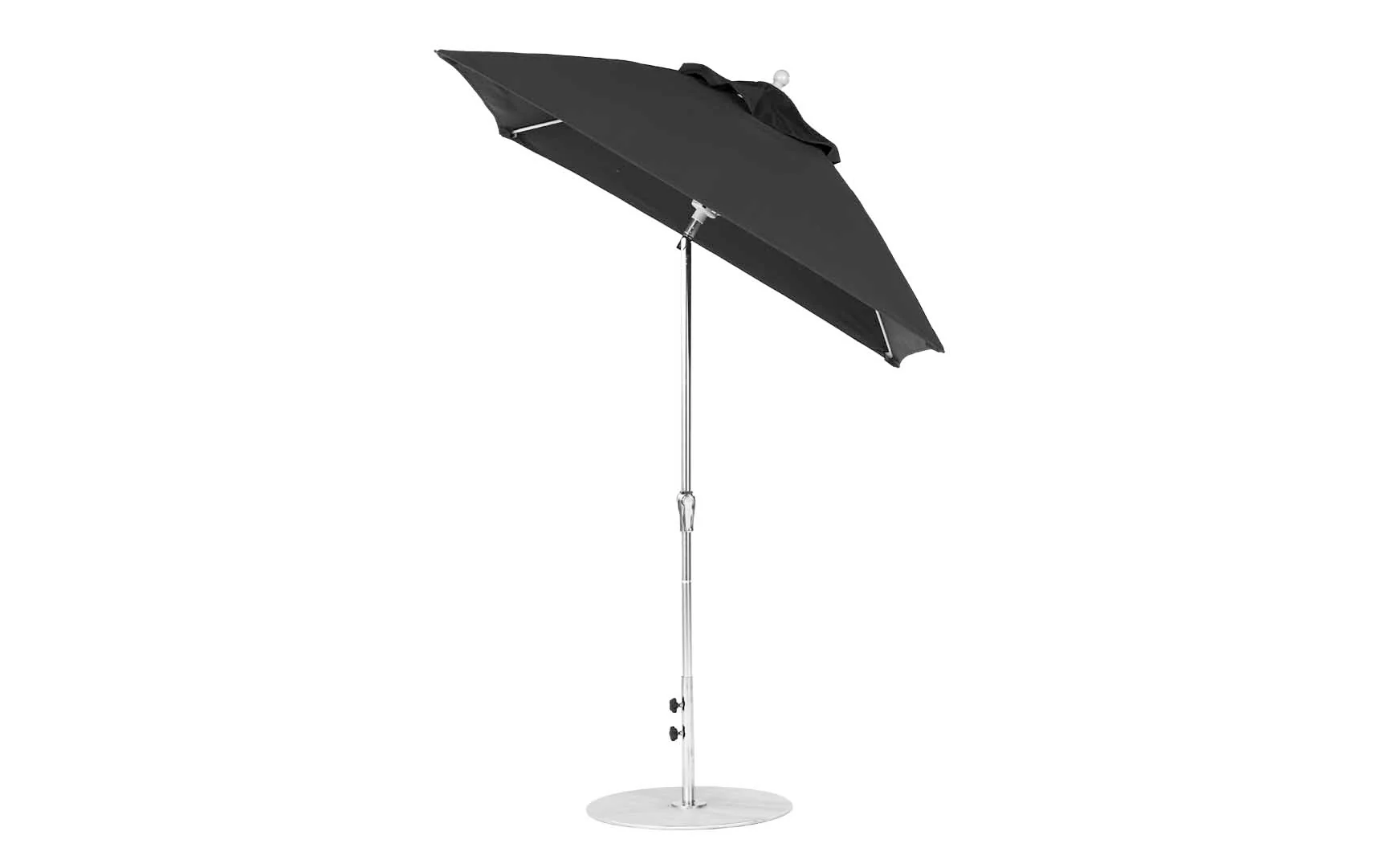 Ledge Lounger Essential Fiberglass Umbrella - 6.5' Square Crank Auto Tilt - Image 43