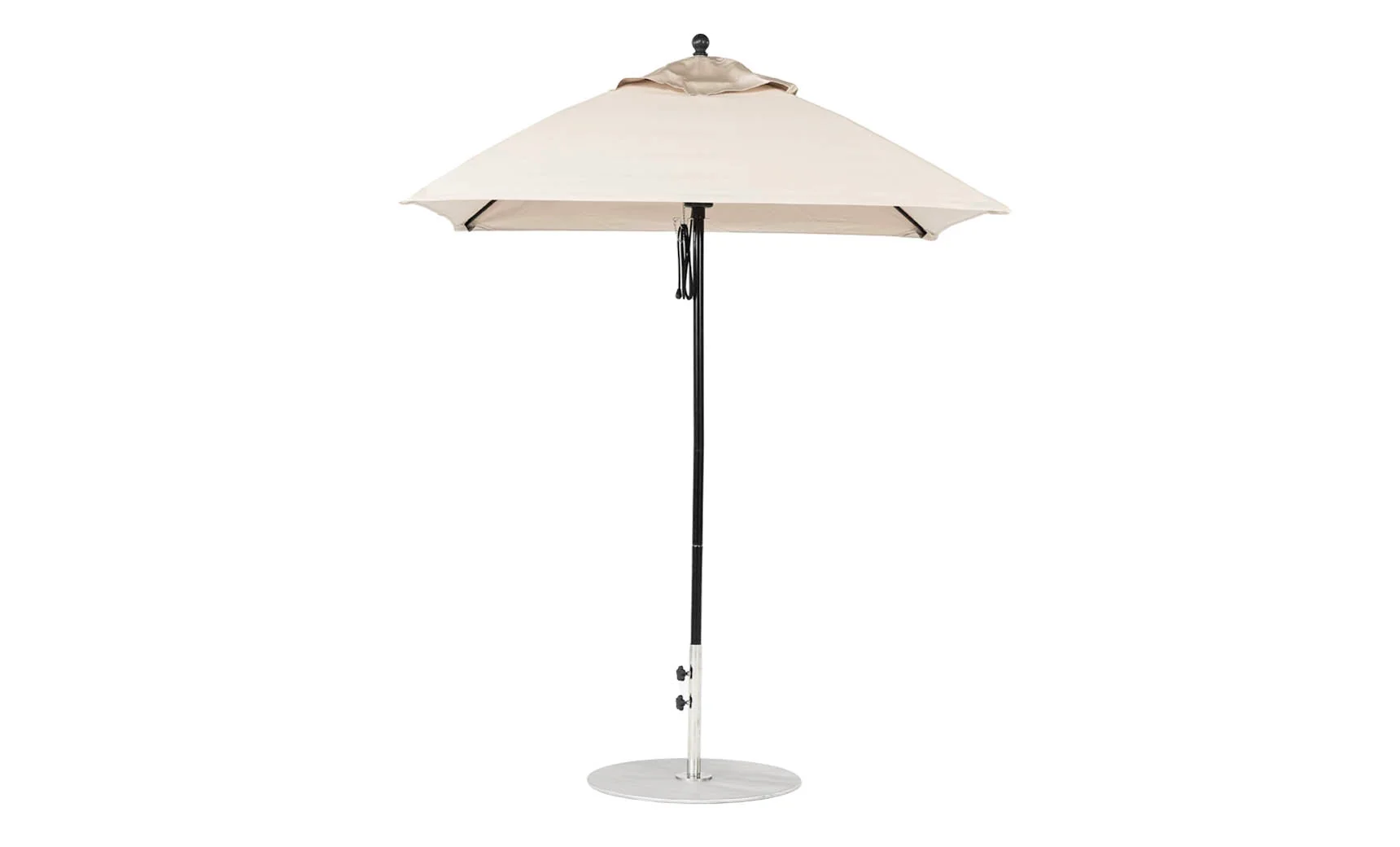 Ledge Lounger Essential Fiberglass Umbrella - 6.5' Square Pulley - Image 10