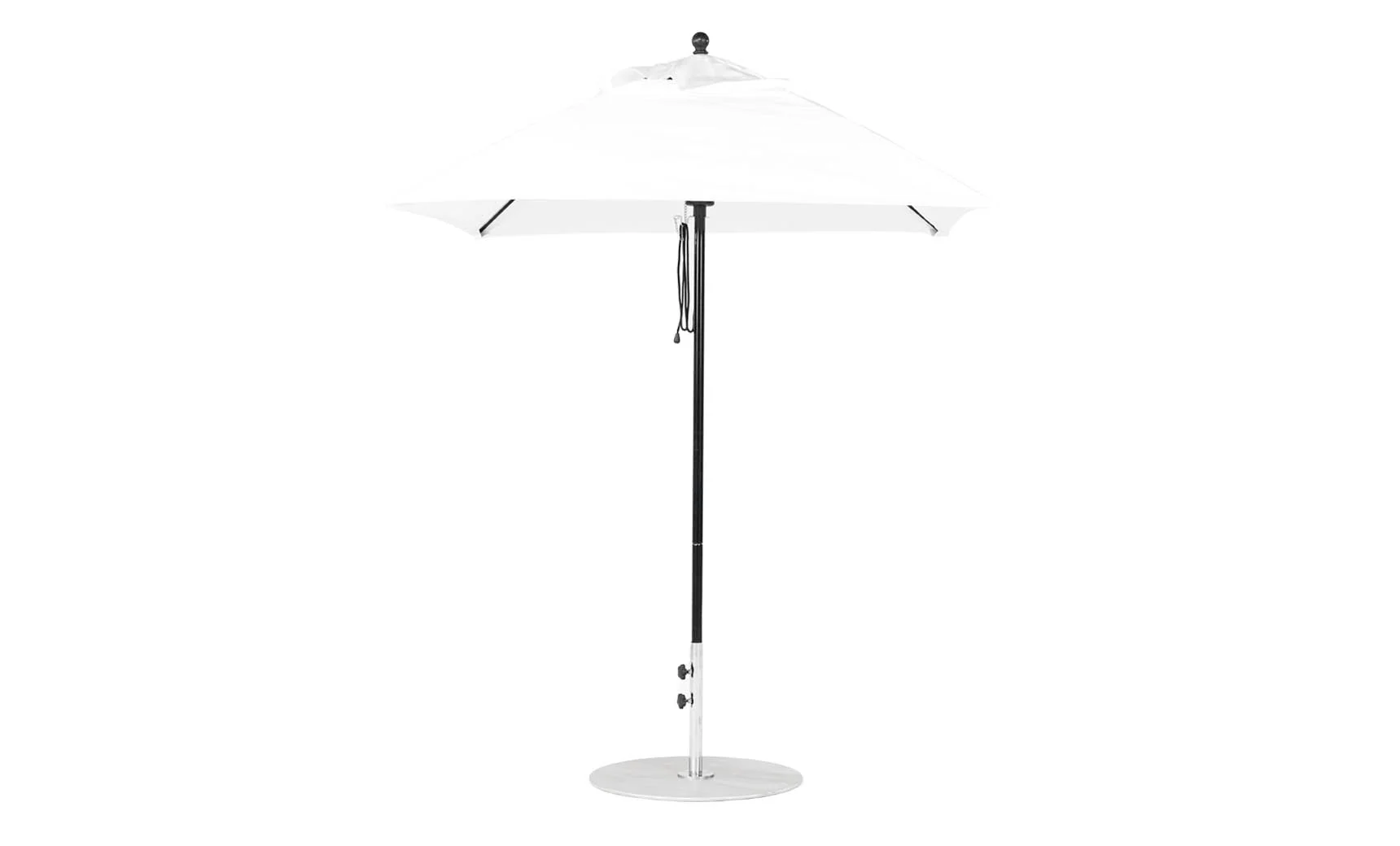 Ledge Lounger Essential Fiberglass Umbrella - 6.5' Square Pulley - Image 15