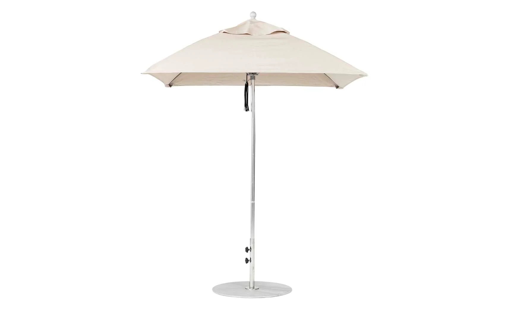 Ledge Lounger Essential Fiberglass Umbrella - 6.5' Square Pulley - Image 2