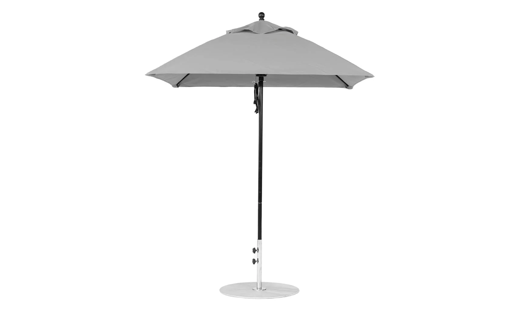 Ledge Lounger Essential Fiberglass Umbrella - 6.5' Square Pulley - Image 20