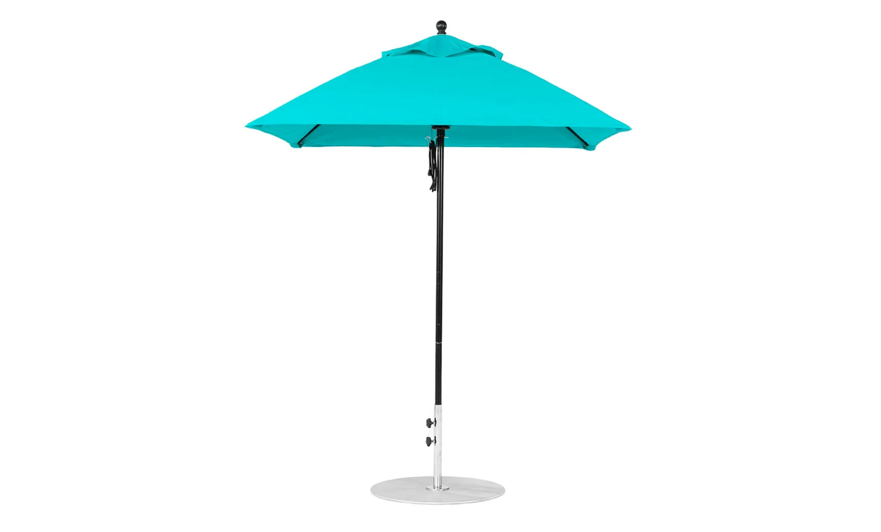 Ledge Lounger Essential Fiberglass Umbrella - 6.5' Square Pulley - Image 25