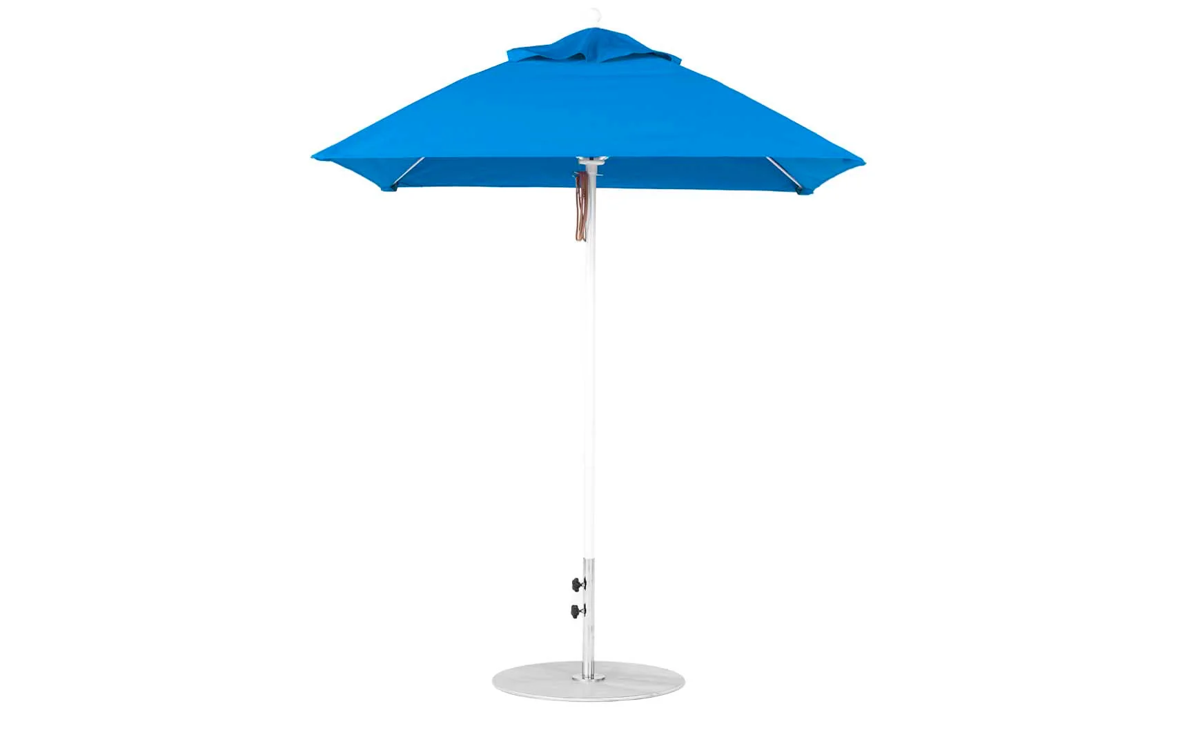 Ledge Lounger Essential Fiberglass Umbrella - 6.5' Square Pulley - Image 29