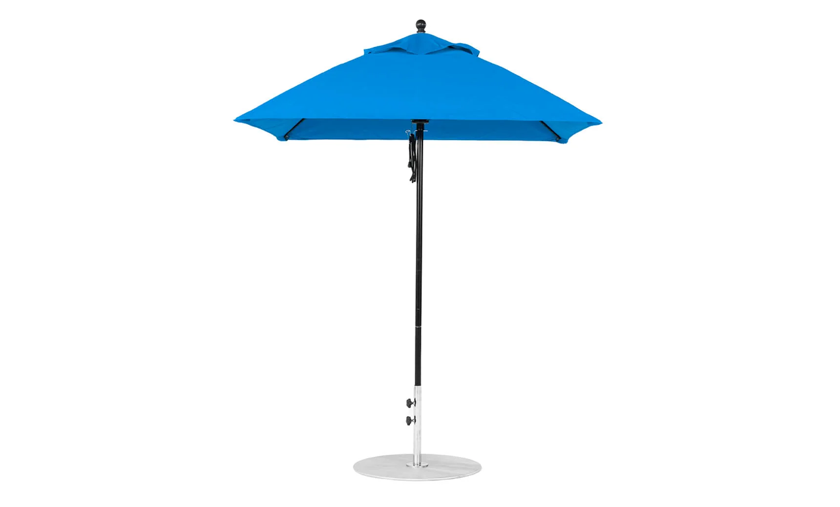 Ledge Lounger Essential Fiberglass Umbrella - 6.5' Square Pulley - Image 30