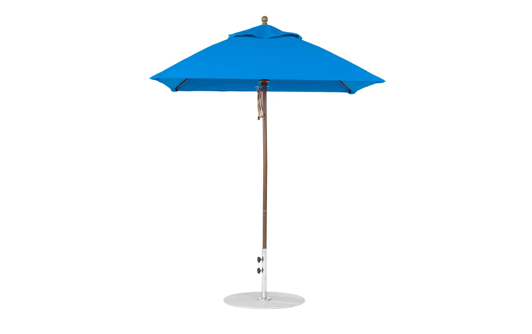 Ledge Lounger Essential Fiberglass Umbrella - 6.5' Square Pulley - Image 31