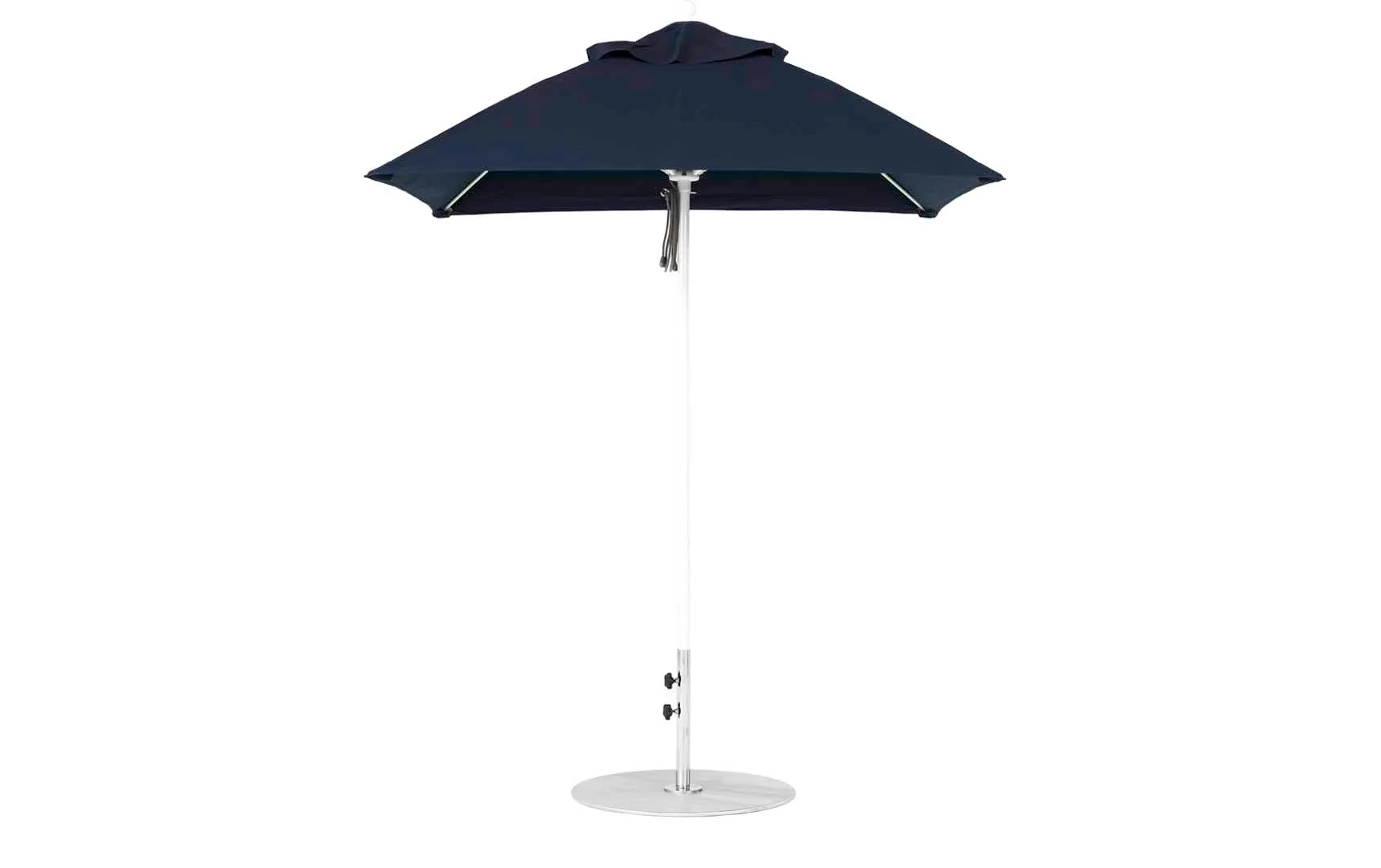 Ledge Lounger Essential Fiberglass Umbrella - 6.5' Square Pulley - Image 34