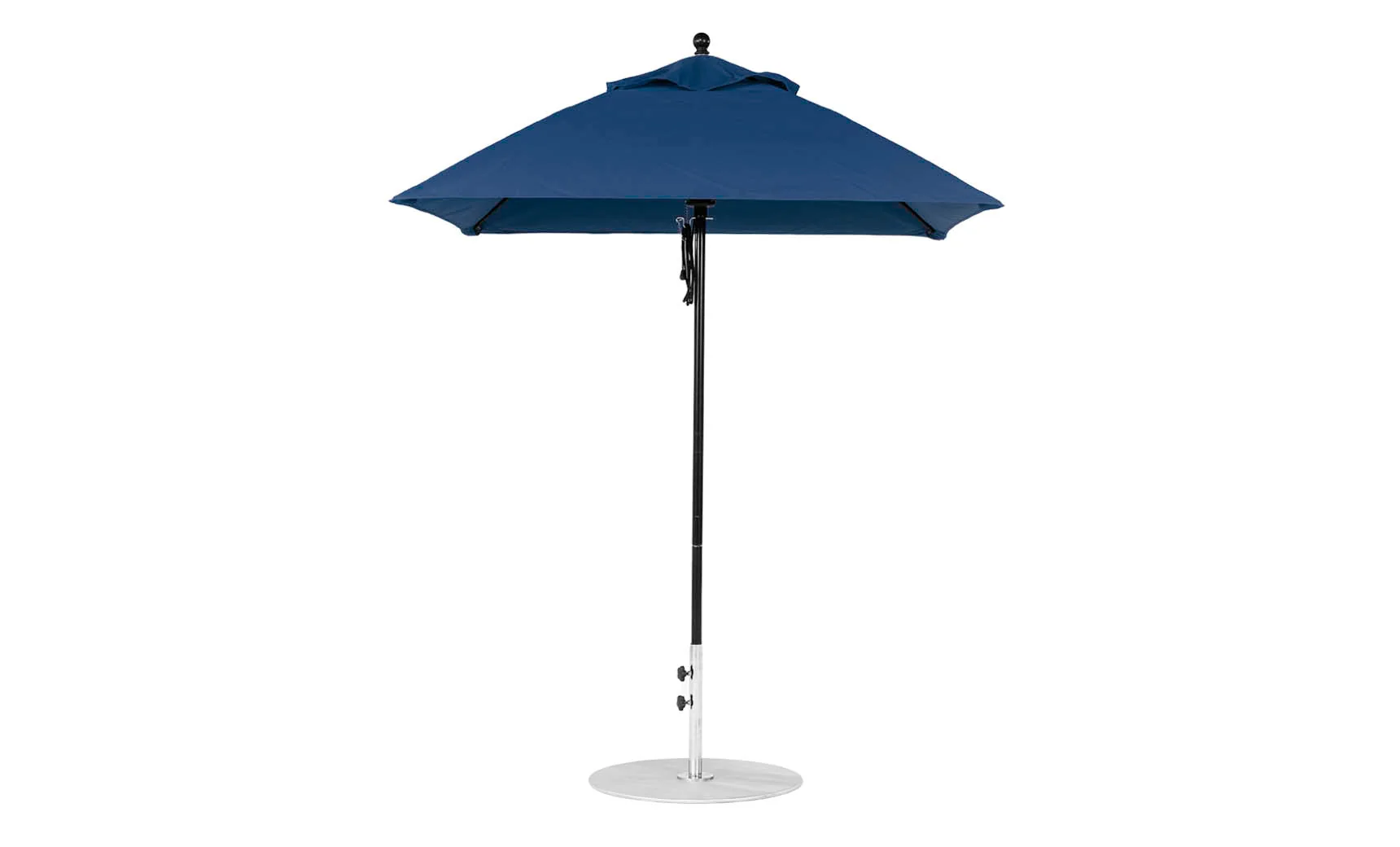 Ledge Lounger Essential Fiberglass Umbrella - 6.5' Square Pulley - Image 35