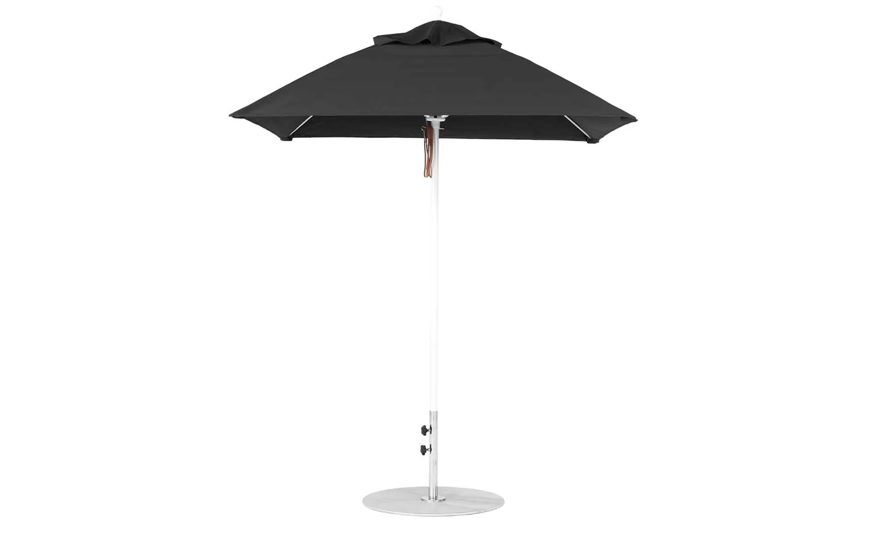 Ledge Lounger Essential Fiberglass Umbrella - 6.5' Square Pulley - Image 39