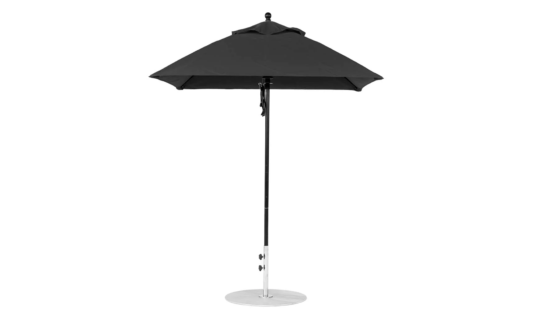 Ledge Lounger Essential Fiberglass Umbrella - 6.5' Square Pulley - Image 40
