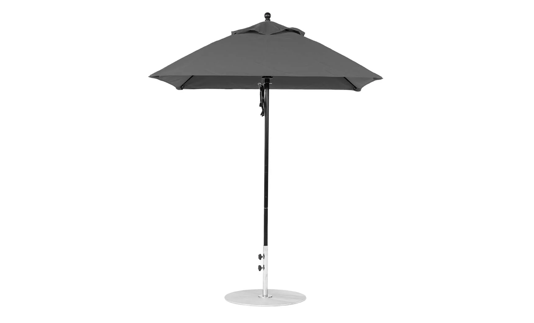 Ledge Lounger Essential Fiberglass Umbrella - 6.5' Square Pulley - Image 45