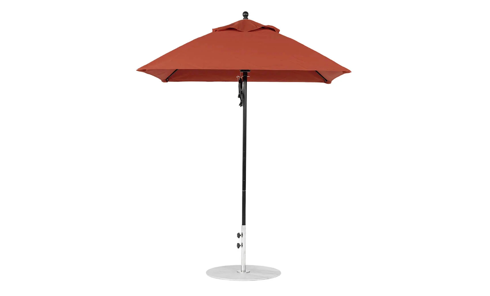 Ledge Lounger Essential Fiberglass Umbrella - 6.5' Square Pulley - Image 50