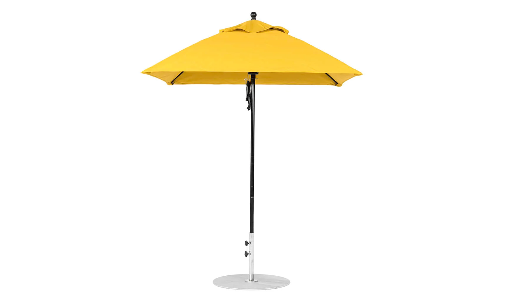Ledge Lounger Essential Fiberglass Umbrella - 6.5' Square Pulley - Image 55
