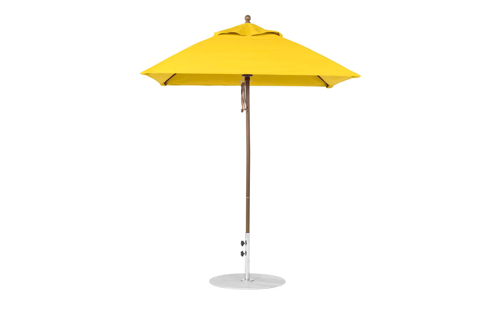Ledge Lounger Essential Fiberglass Umbrella - 6.5' Square Pulley - Image 56
