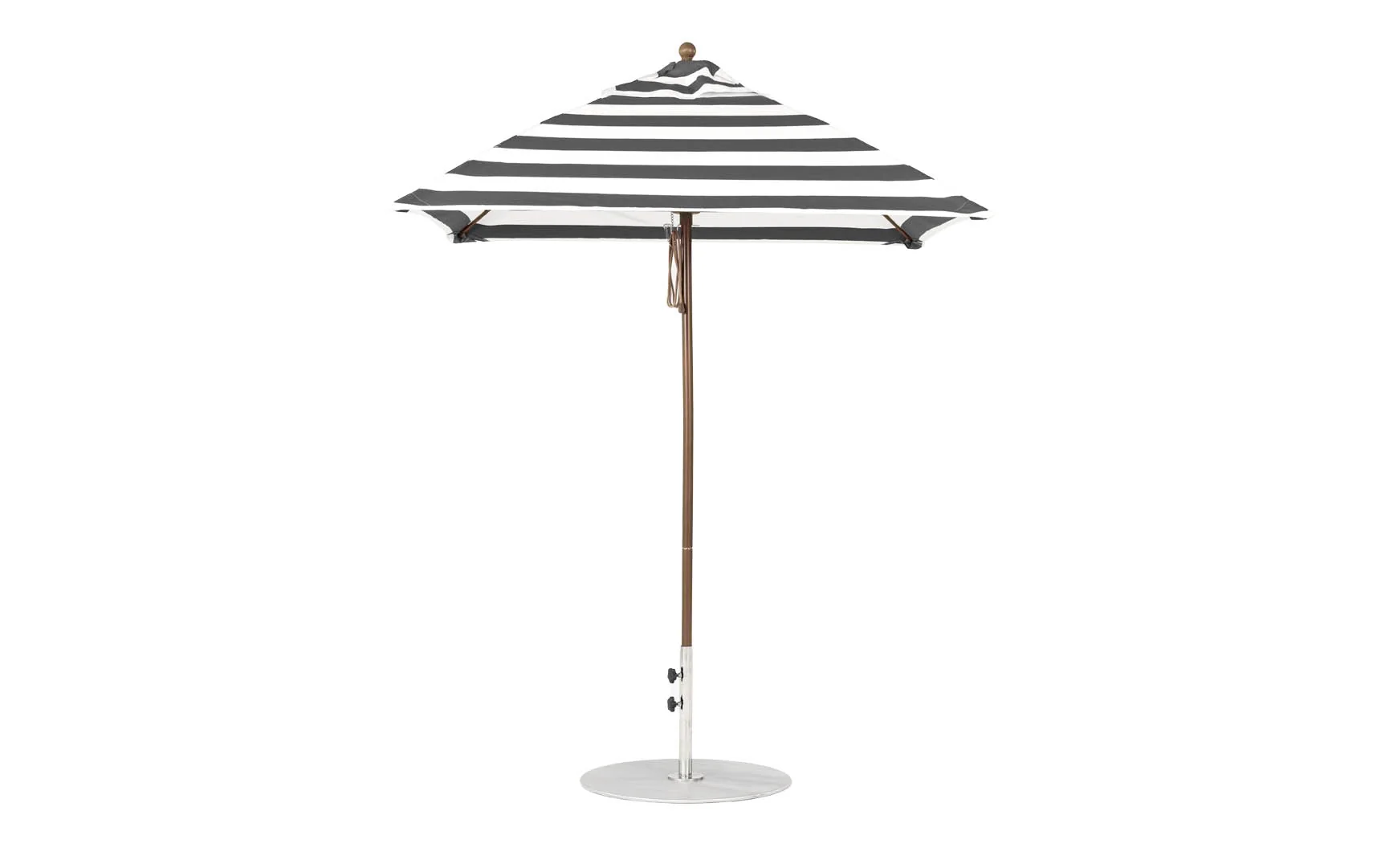 Ledge Lounger Essential Fiberglass Umbrella - 6.5' Square Pulley - Image 61