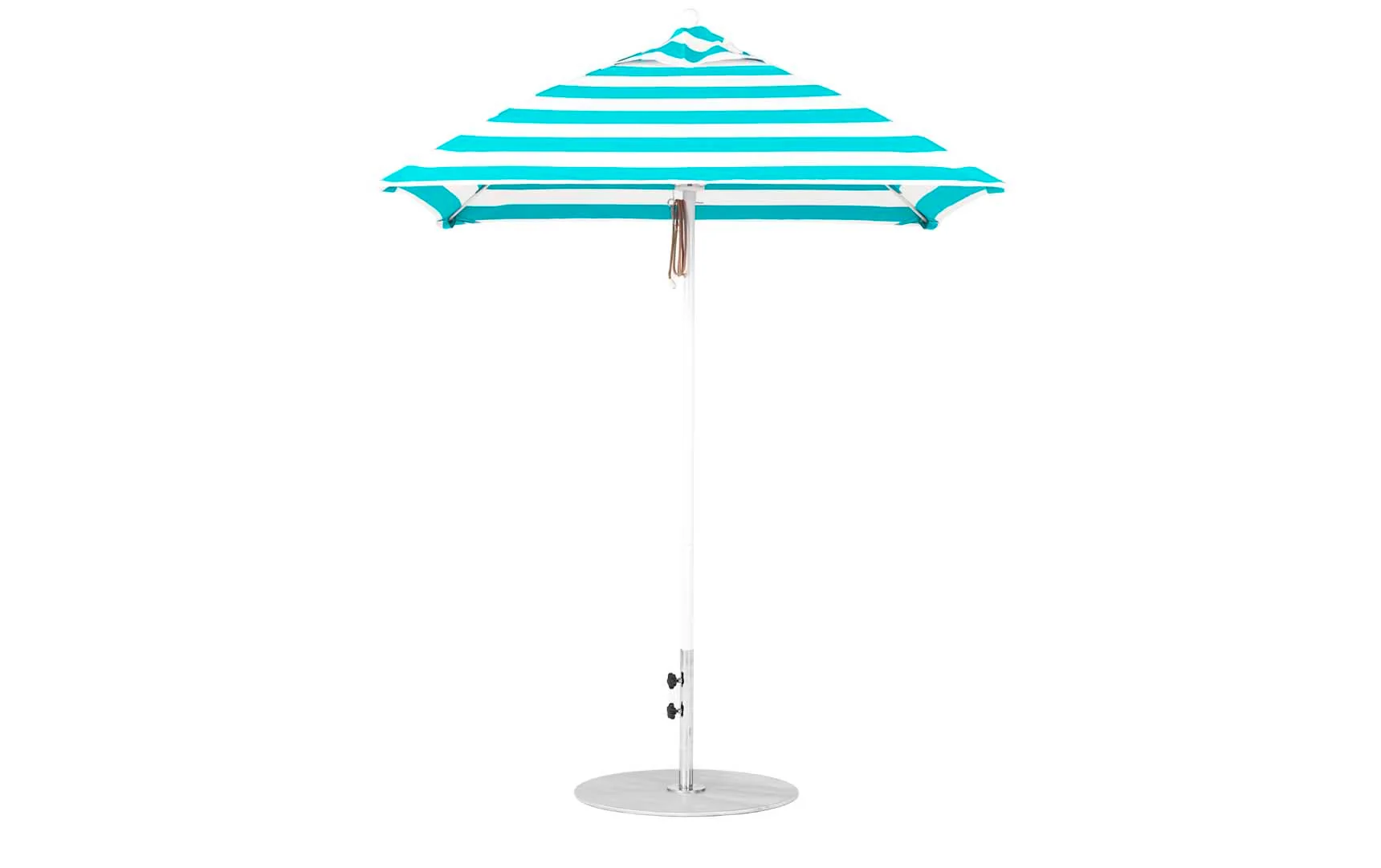 Ledge Lounger Essential Fiberglass Umbrella - 6.5' Square Pulley - Image 63