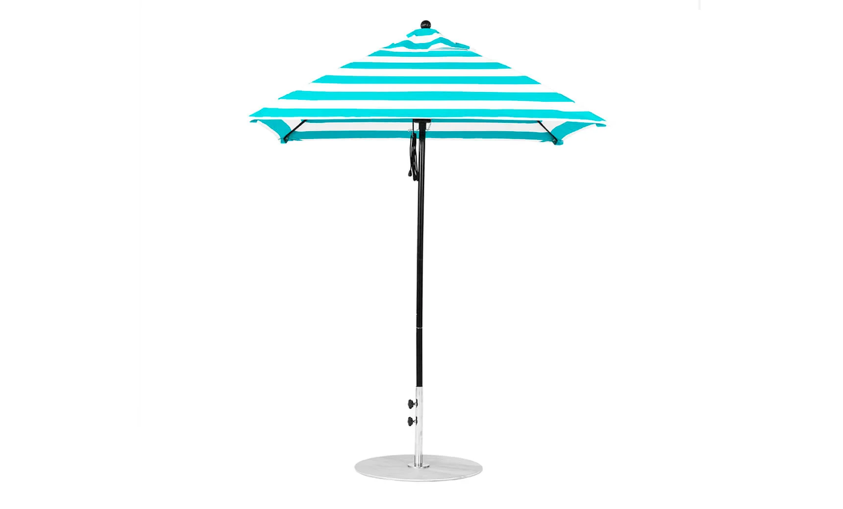 Ledge Lounger Essential Fiberglass Umbrella - 6.5' Square Pulley - Image 64