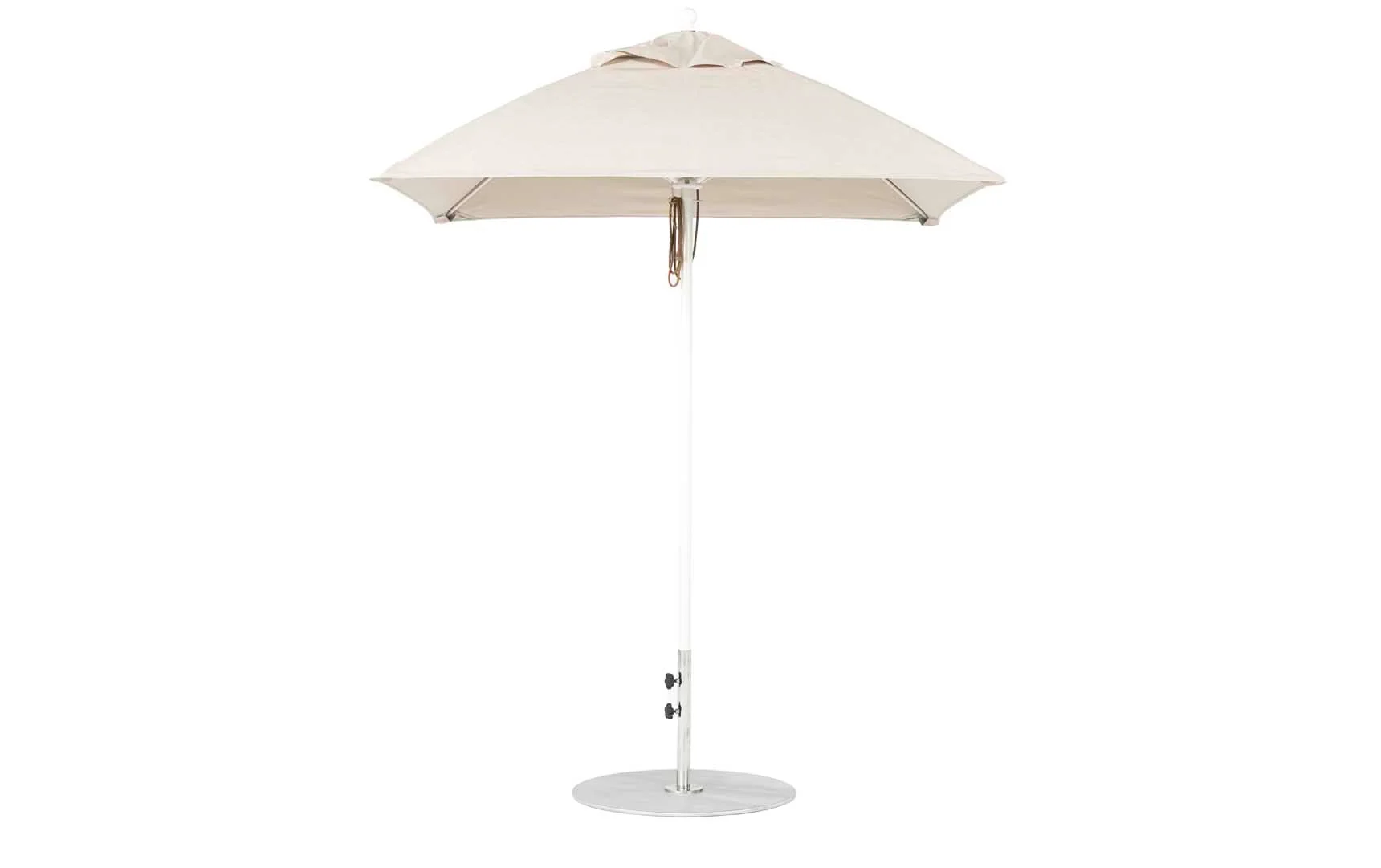 Ledge Lounger Essential Fiberglass Umbrella - 6.5' Square Pulley - Image 9