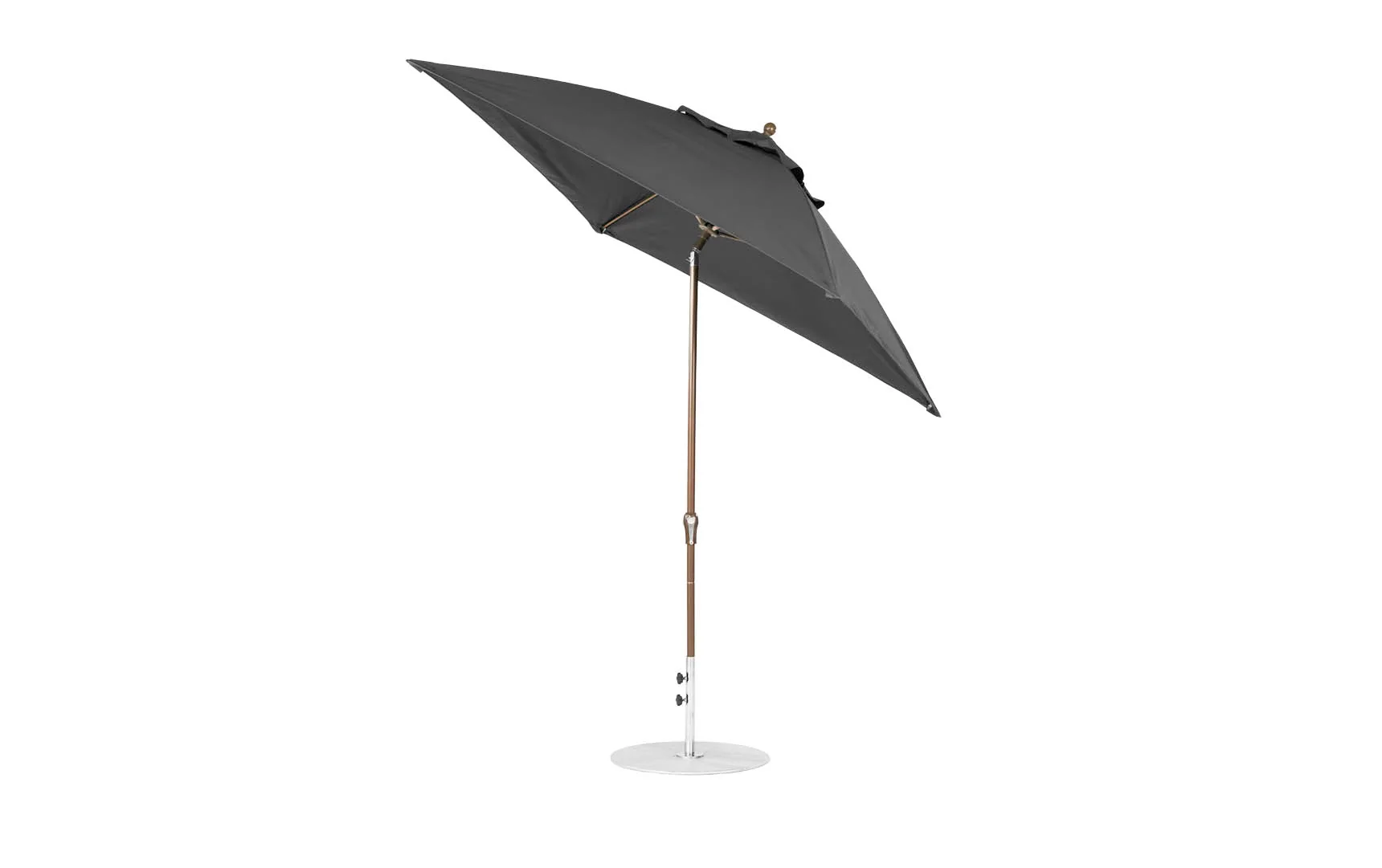 Ledge Lounger Essential Fiberglass Umbrella - 7.5' Octagon Crank Auto Tilt - Image 46