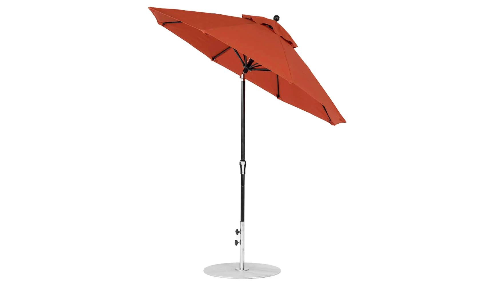Ledge Lounger Essential Fiberglass Umbrella - 7.5' Octagon Crank Auto Tilt - Image 50