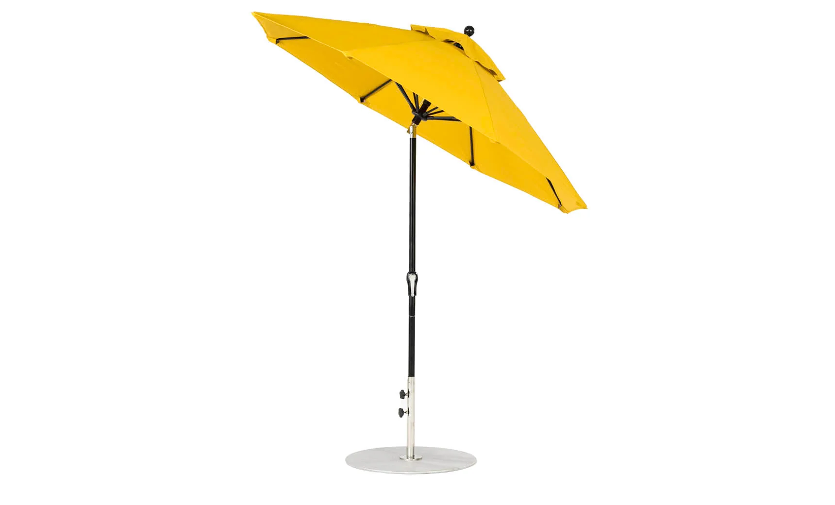 Ledge Lounger Essential Fiberglass Umbrella - 7.5' Octagon Crank Auto Tilt - Image 55