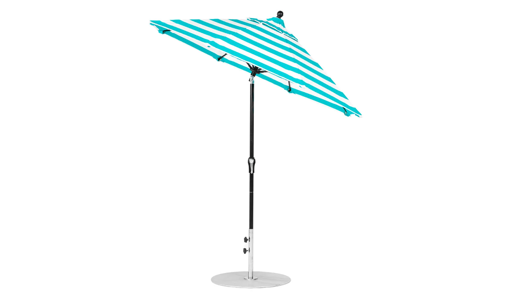 Ledge Lounger Essential Fiberglass Umbrella - 7.5' Octagon Crank Auto Tilt - Image 65