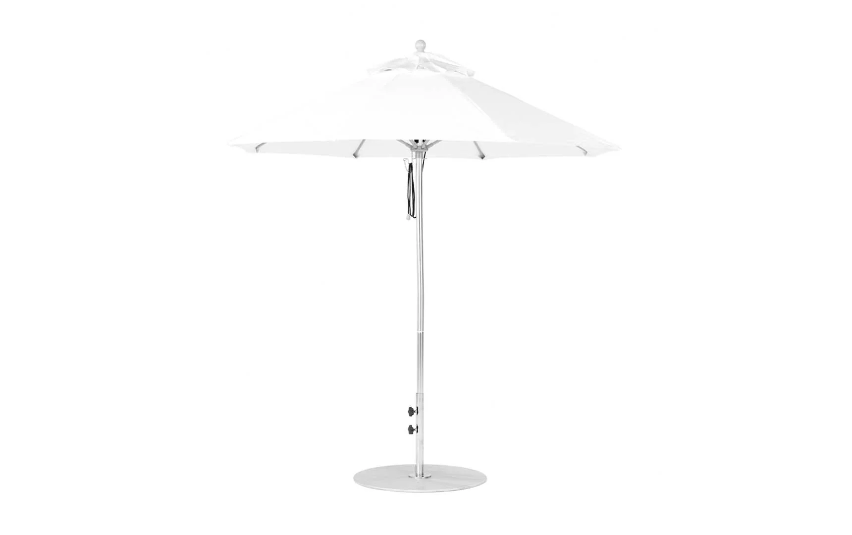 Ledge Lounger Essential Fiberglass Umbrella - 7.5' Octagon Pulley - Image 13
